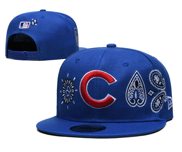 Chicago Cubs Stitched Snapback Hats 018